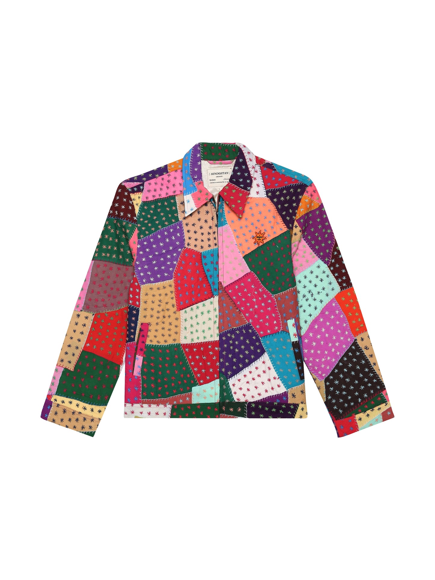 ASTERISK PATCHWORK JACKET