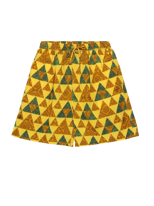 HALDI AJRAKH SHORTS [UNISEX]