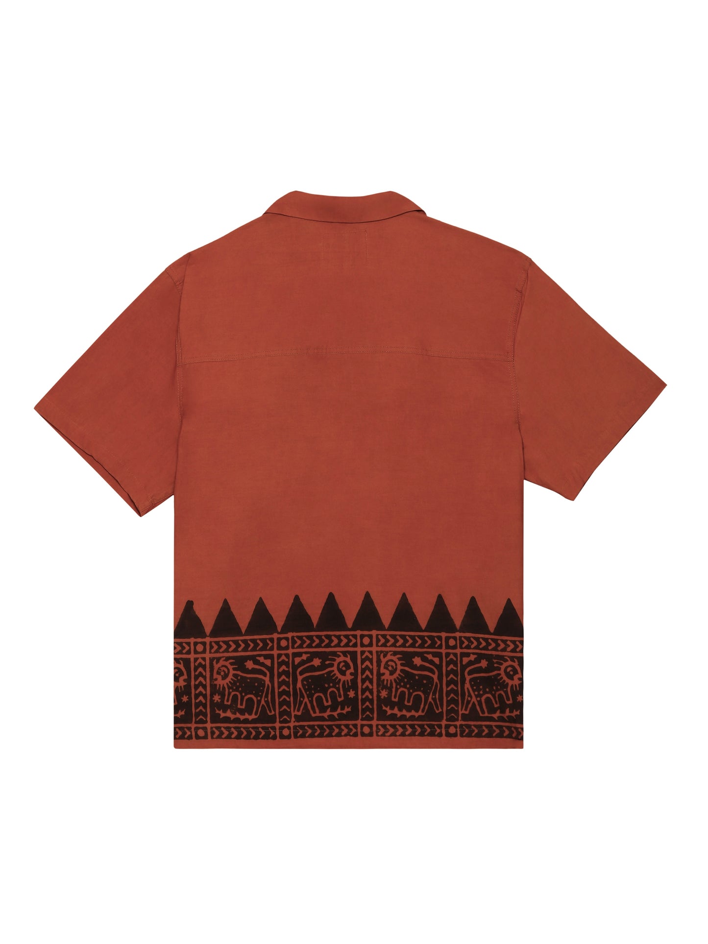 ‘TIGER’ HANDBLOCKED SHIRT [UNISEX]