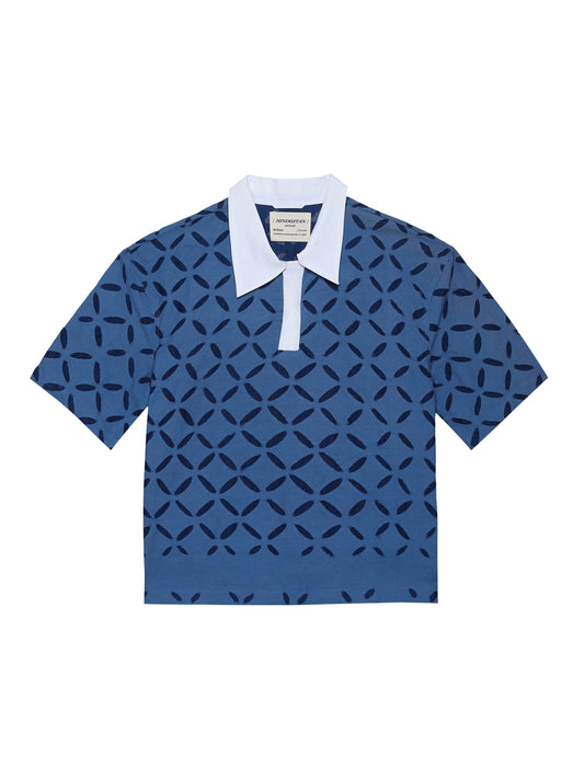 INDIGO 'RILLI' POLO SHIRT