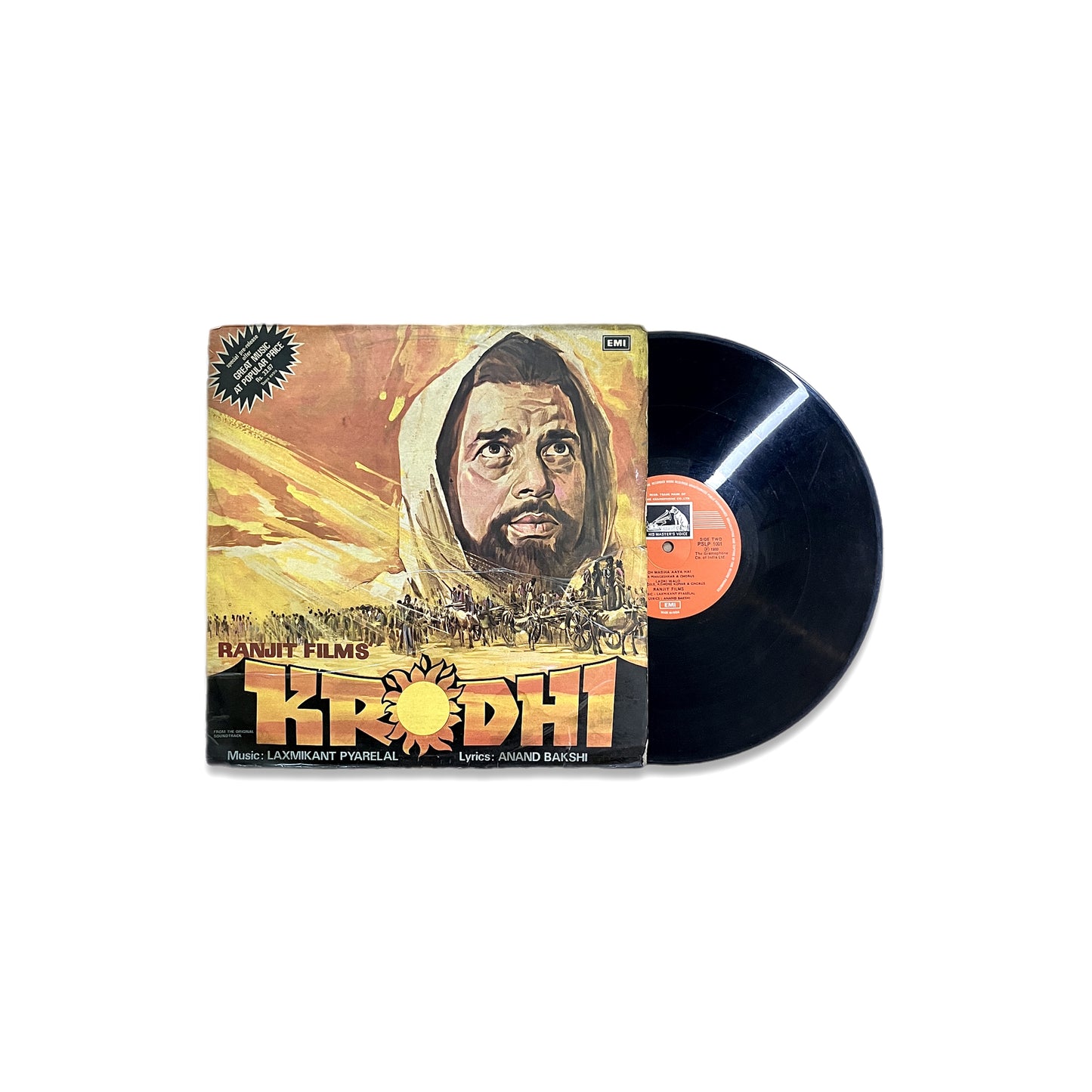 'KRODHI' – VINTAGE LP VINYL RECORD 1980