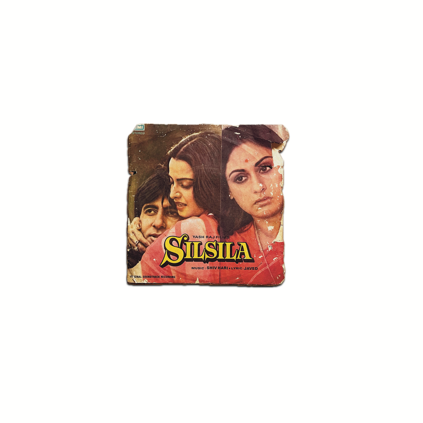 'SILSILA' -  VINTAGE VINYL LP RECORD COVER 1981