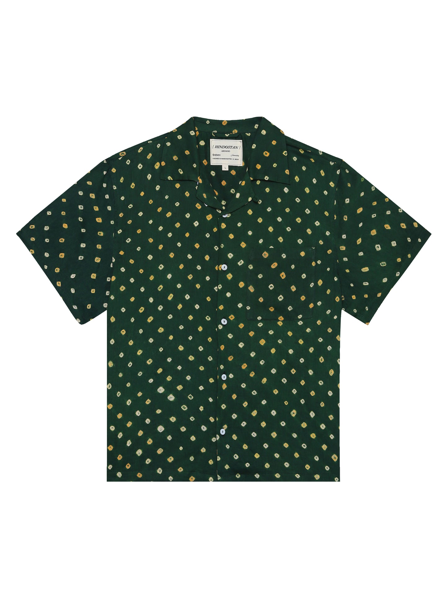 ‘BANDHANI’ GREEN SHIRT