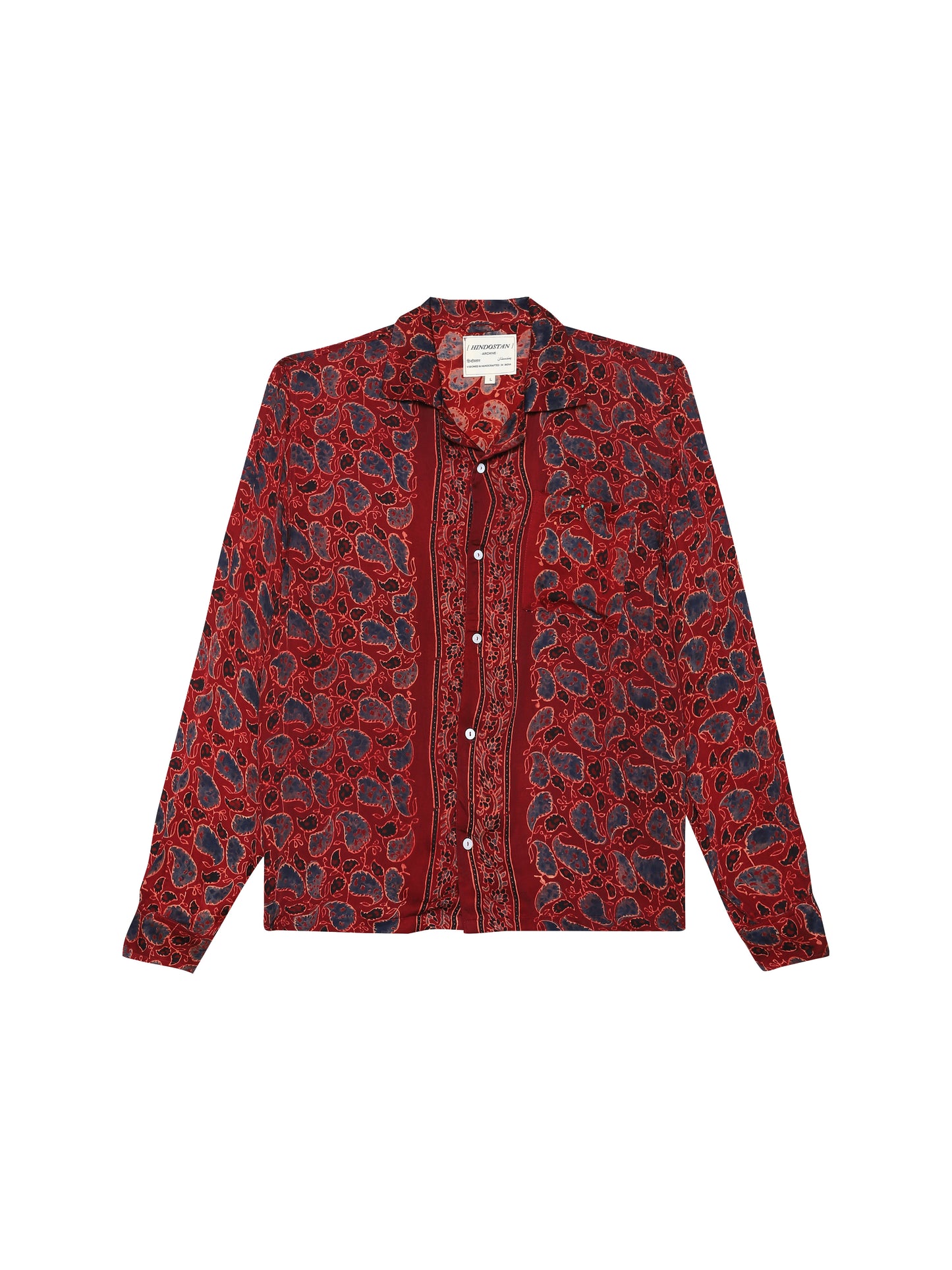 PAISLEY SILK SHIRT [UNISEX]